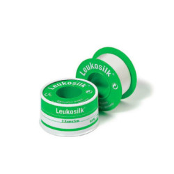 Leukosilk Esparadrapo Hipoalergico 5 X 2 5 Cm