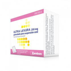 Ultra-levura 250 mg polvo para suspension oral