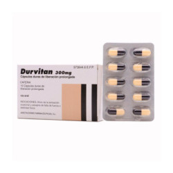 Durvitan 300 mg 10 capsulas duras de liberacion prolongada